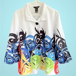 Like New Ali Miles Swing Top Size Petite XL